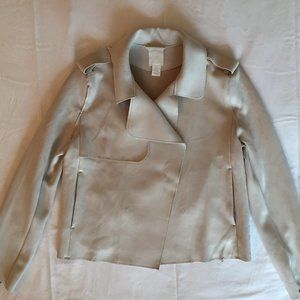 H&M Beige Suede Jacket